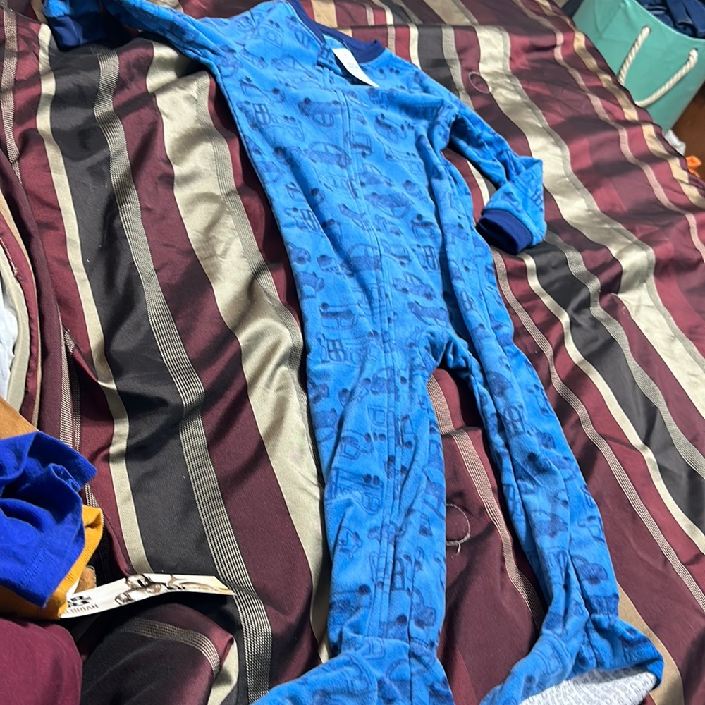 New Carter’s footed toddler pajamas